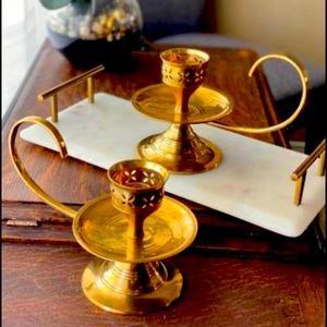 Solid Brass Aladdin Style Candle holder